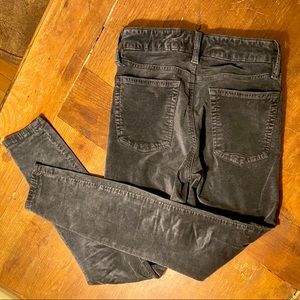 Lucky Brand Ava Skinny Velvet Pant - Size 24/00